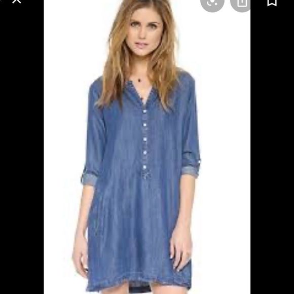 Soft Joie Eguine Chambray Shirt Dress XS - Picture 7 of 7